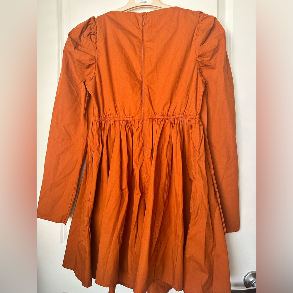 Abercrombie And Fitch Nwt Rust Colored Babydoll D… - image 3